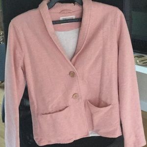 soft pink blazer